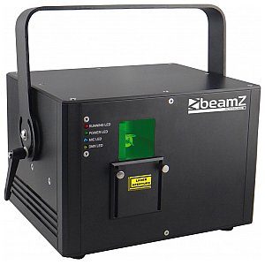 Beamz Neso 1.5W RGB Analog Pro Laser DMX