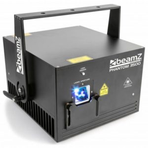 Beamz Pro Phantom 3500 Pure Diode Laser RGB Analogue 30kpps