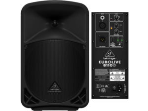 Behringer Eurolive B110D Active 300-Watt 2-Way 10″ PA Speaker System wt Wireless Option