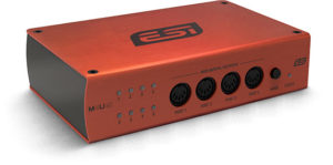 ESI M4U USB 3.0 MIDI interface w/ USB Hub