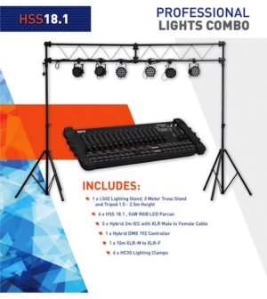 Hybrid HSS18.1 Pro LED Light Combo