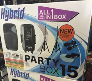 Hybrid Party Box 15  Active 15″ Speaker Combo