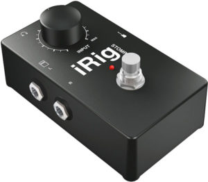 IK Multimedia iRig STOMP Stompbox Guitar Interface for iDevices