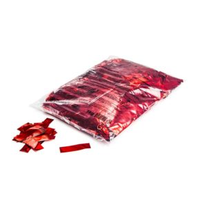 MagicFX Metallic Confetti Rectangles – Red