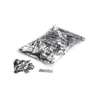 MagicFX Metallic Confetti Rectangles – Silver
