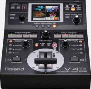 Roland V-4EX 4-Channel Digital Video Mixer with Effects