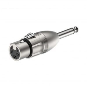 Roxtone Adap 6.3mm Mono Plug – XLR Socket