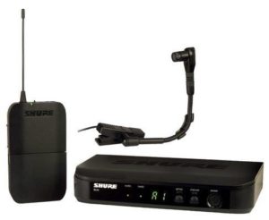 Shure BLX14E/B98 Wireless Instrument System with Beta 98H/C Clip-on Gooseneck Microphone