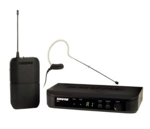 Shure BLX14E/MX53-M17 Wireless Presenter System with MX153 Subminiature Earset Microphone