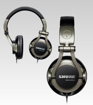 Shure SRH550 Professional DJ Headphones