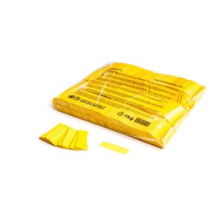 MagicFX Slowfall Confetti Rectangles – Yellow