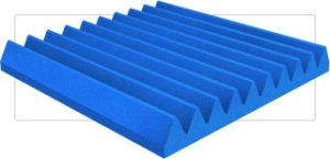 Foamrite Acoustic 2″ Wedge Foam Panel