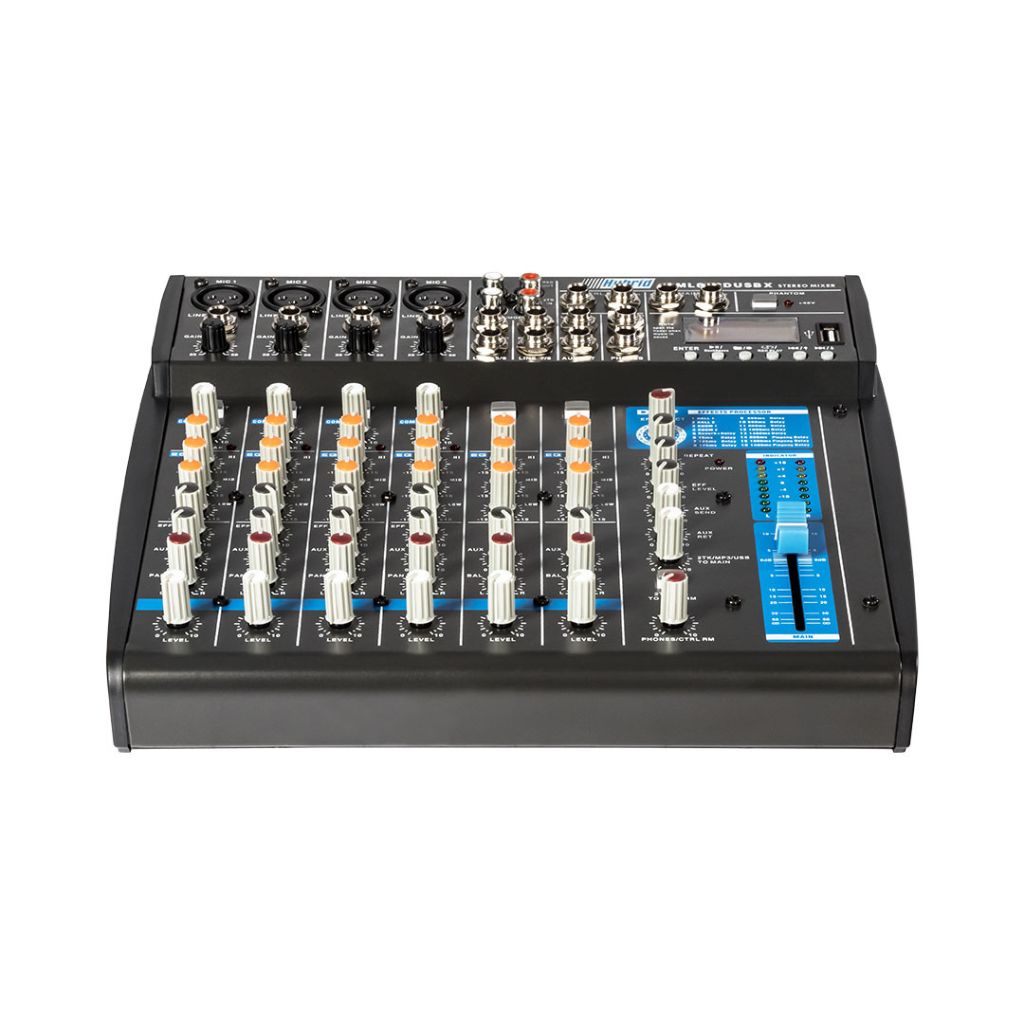 Mixer Dec Hybrid ML1202DUSBX Desk Top Mixer - DJ Mix Club