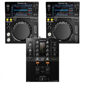 Pioneer 2x XDJ-700 + DJM-250MK2 Club Combo