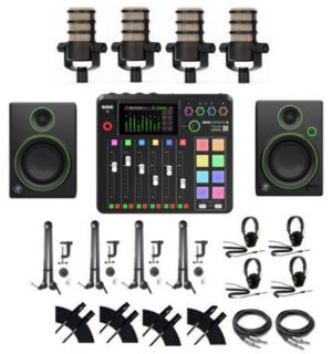 RodeCaster Pro II – Podcast Production Combo TWO
