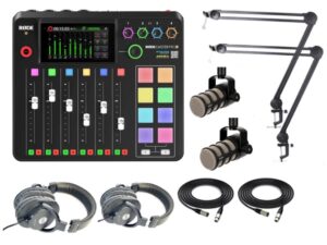 RodeCaster Pro II – Podcast Production Combo ONE