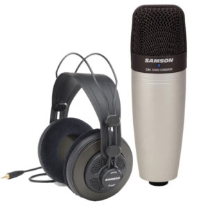Samson C01 & SR850 Condenser Mic/Headphones Set