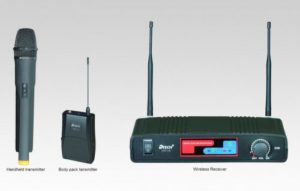 DTech UHF-11B HH Handheld Wireless Microphone system