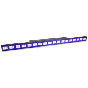 Beamz LCB48 LED UV Bar 18x3w with DMX