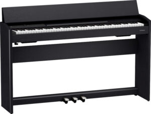 Roland F701 Upright Digital Piano – Black Finish