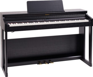 Roland RP701 Upright Digital Piano – Black