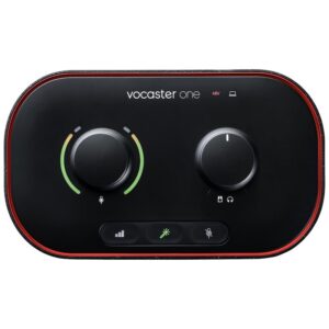 Focusrite ‘Vocaster One’ USB-C Podcasting Audio Interface