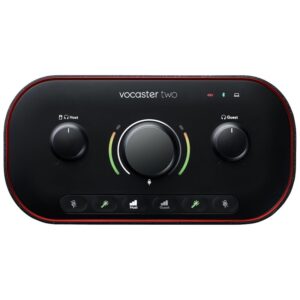 Focusrite ‘Vocaster Two’ USB-C Podcasting Audio Interface