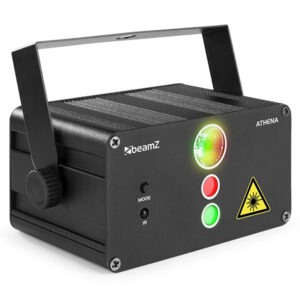 Beamz Athena RG Gobo Laser System with Battery