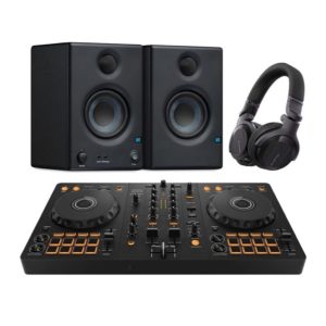 Pioneer DDJ-FLX4 + Presonus Eris3.5Gen2 + HDJ-CUE1 Combo
