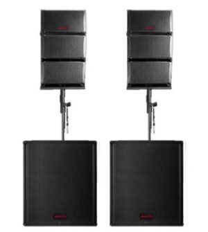 Lane Pro X Array 18.2.2 Powered Speaker Combo