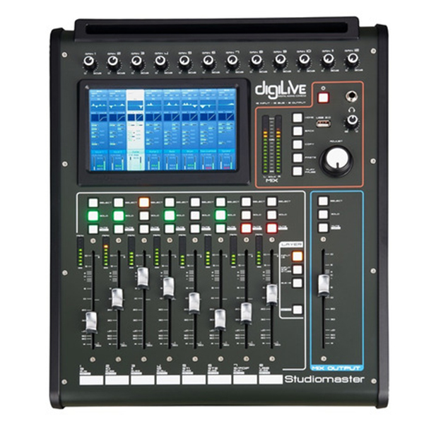 Studiomaster DigiLive16 Digital Mixing Console DJ Mix Club