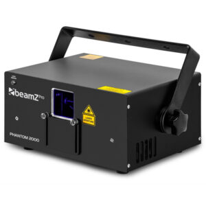 Beamz Phantom 2000 Pure Diode Laser RGB Analogue 30kpp