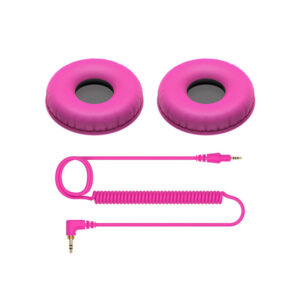 Pioneer DJ HC-CP-08 Accessory Pack for CUE1 Headphones – Pink