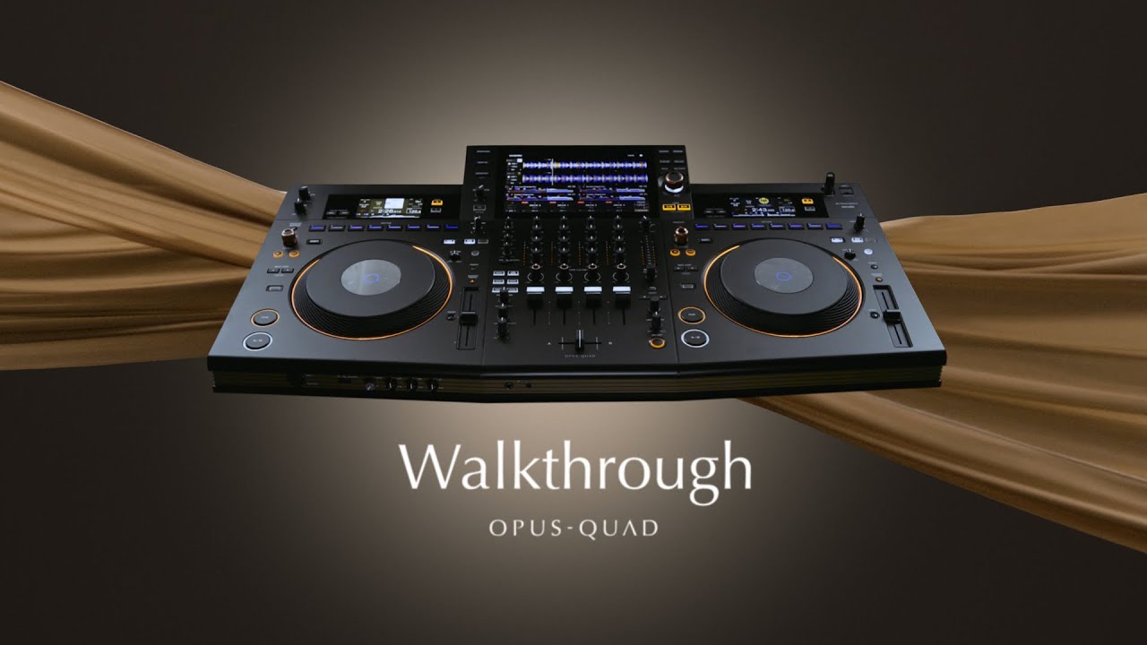 AlphaTheta OPUS-QUAD 4ch USB DJ Controller - DJ Mix Club