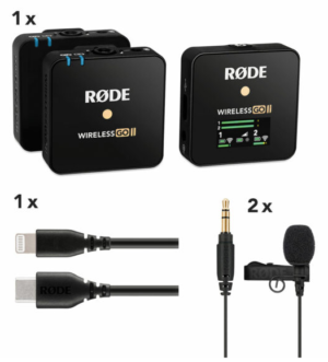 Rode Duo Wireless Mobile Bundle – IOS (2 Person)