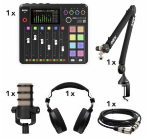 Rode RodeCaster Pro II Bundle (1 Person)