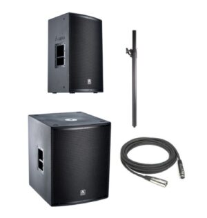 Agera Acoustics SWC-15A/SWC-18SA Speaker Combo