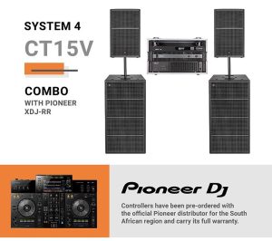 Celto Acoustique System 4 CT15V/CSW218C Pioneer – Speaker Combo
