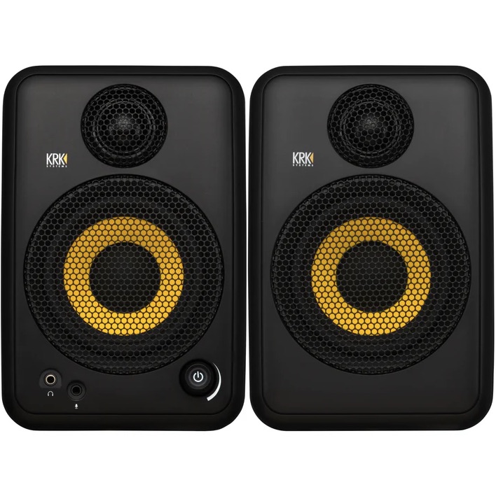 KRK GoAux Portable Powered Studio Monitors (pair) DJ Mix Club