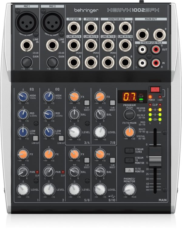 Behringer Xenyx 1002SFX Mixer