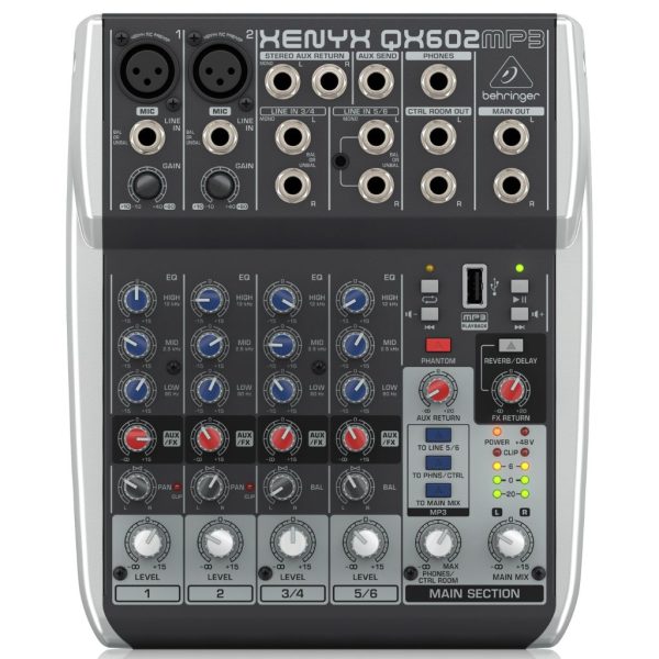 Behringer Xenyx QX602MP3