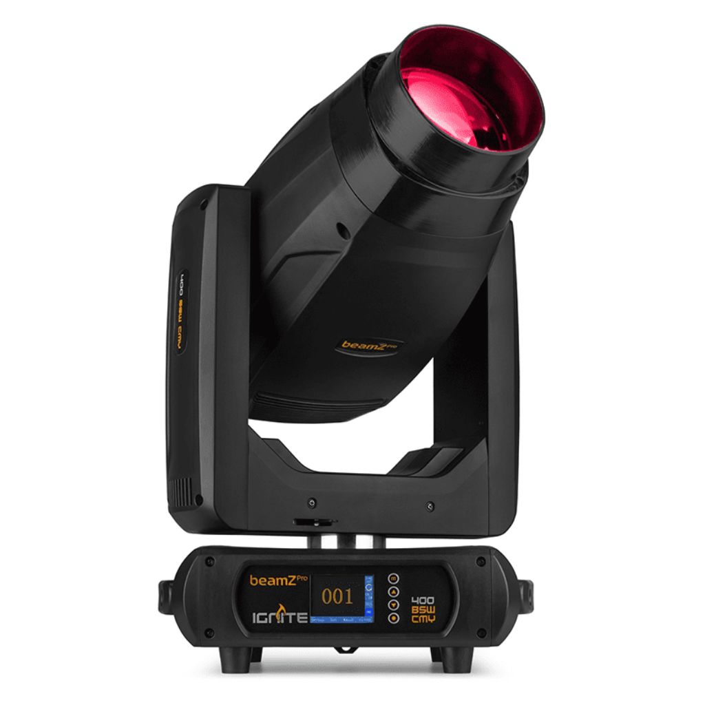 Beamz Pro IGNITE400 LED Moving Head Beam-Spot-Wash 1x 400W (2 in