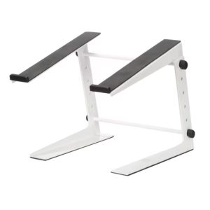 Adam Hall SLT 001 EW Laptop Stand, White