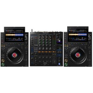 AlphaTheta CDJ-3000X + Pioneer DJ DJM-A9 Club Combo