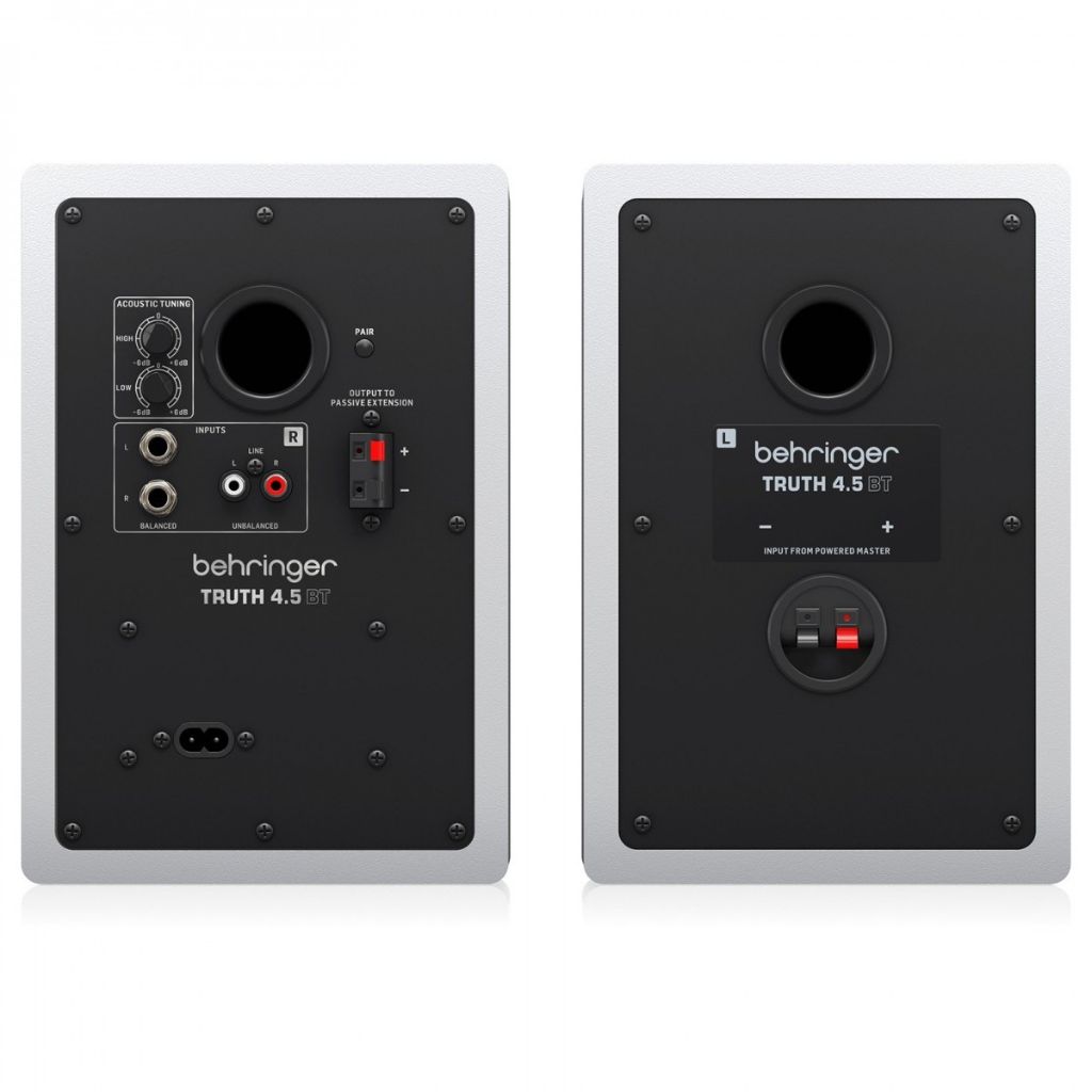 Behringer Truth 4.5BT Studio Monitors (pair) White - DJ Mix Club